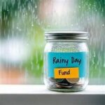Rainy day fund graphic representing business emergency savings