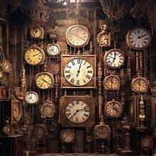 Clocks representing morning time management for entrepreneurs